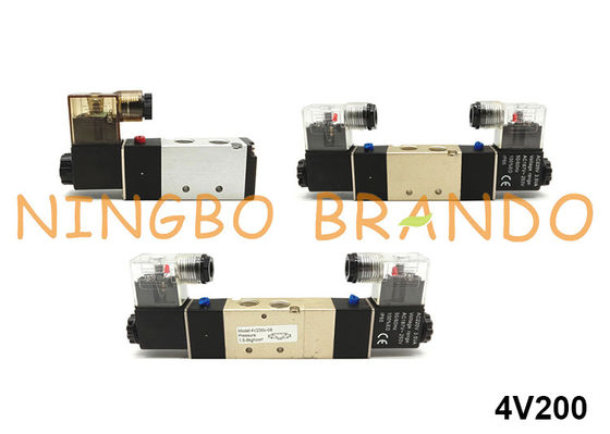 Airtactype Solenoïdeklep 4V210-08 4V220-08 4V230C-08 24VDC 220VAC