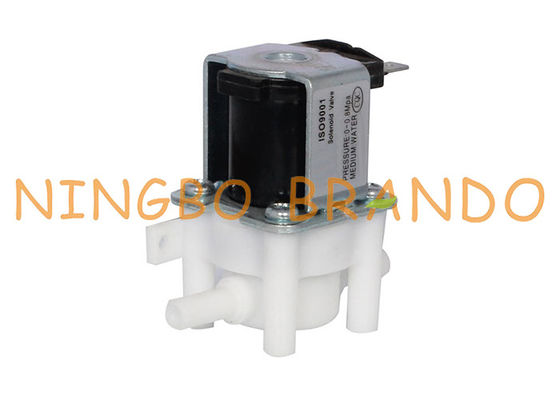 Zuivere Water Omgekeerde Osmose 6.35mm Klep van de Stop de Plastic RO Solenoïde