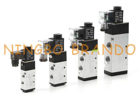 5/2 Pneumatische de Solenoïdeklep 5 Manier 2 van de Manier Enige Solenoïde Positie