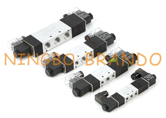 5/3 Klep van de Manier Pneumatische Dubbele Solenoïde 5 Manier 3 Positie