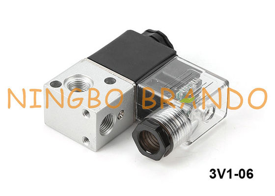 Het Type van 3V1-06-DC24V Airtac Pneumatische Solenoïdeklep 3 Manier 24V gelijkstroom