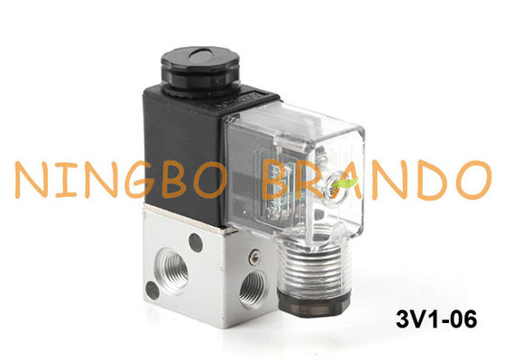 het Type van 3V1-06 Airtac Pneumatische Solenoïdeklep 3 Manier 2 Positie 24VDC