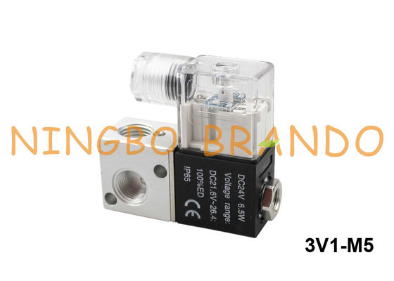 Het Type van 3V1-M5 Airtac Pneumatische Solenoïdeklep 3/2 Manier 12V 24V 110V 220V