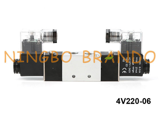 het Type van 4V220-06 Airtac Pneumatische Solenoïdeklep 4V220-06-DC24V 24V gelijkstroom