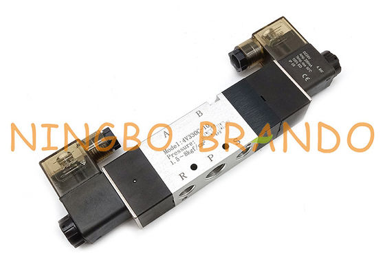 4v330c-10 3/8 Duim 5/3 de Manier Gesloten Klep van de Centrum Pneumatische Solenoïde