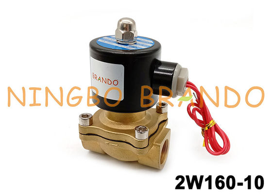 DC24V AC110V AC220V uw-15 2W160-15 de Solenoïdeklep van het 1/2 Duimnc Messing