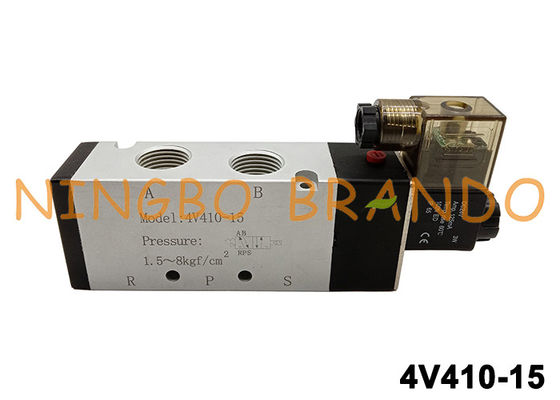 4V410-15 pneumatisch de Klep intern Geloodst van de Solenoïdelucht Acteren