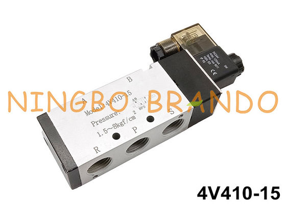 Intern Geloodste de Luchtklep 1/2 van de Acteren Pneumatische Solenoïde“ 4V410-15