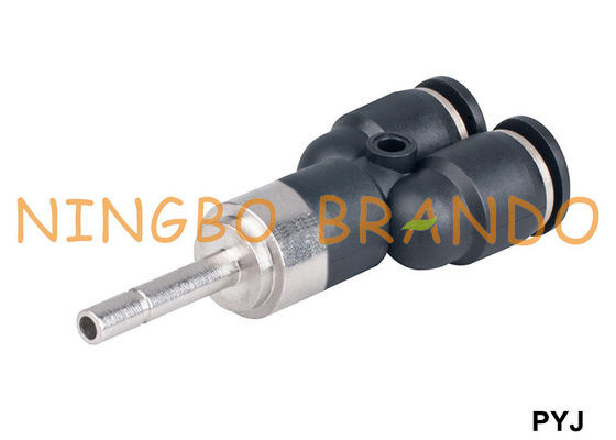 PYJ-Reeks Insteeky Type Plastic Pneumatische Slangmontage 3 Manier